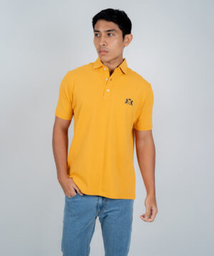 Envoy Sport Men’s Dark Yellow Regular Fit T-Shirt