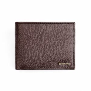 Envoy Classic Coffee Brown Full-Grain Leather Wallet