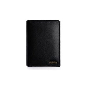 Envoy Classic Black Full-Grain Leather Wallet