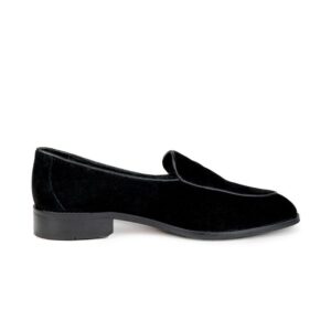 Envoy Classic Men’s Black Suede Loafers Shoes