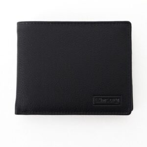 Envoy Classic Black Full-Grain Leather Wallet