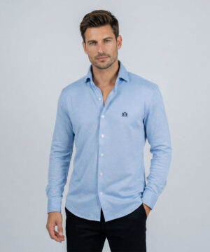 Envoy Sport Men’s Blue Tailor Fit Shirt