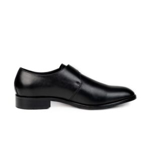 Envoy Classic Men’s Black Single Monk Strap Shoes