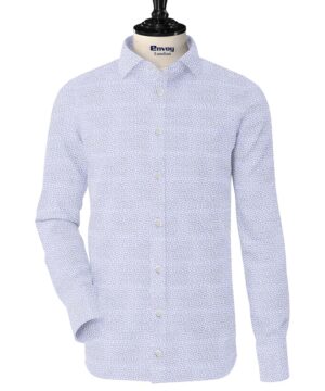 Envoy Classic Minimal Grey Cotton Print