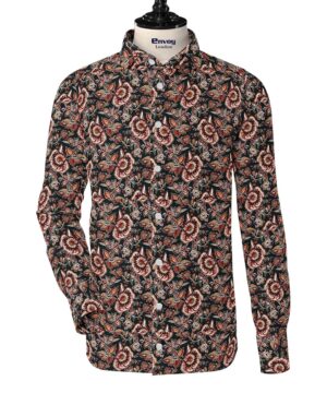 Envoy Classic Bold Red-Black Floral