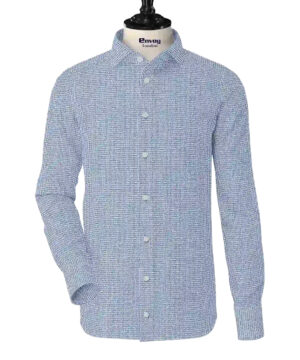 Blue/White Textured